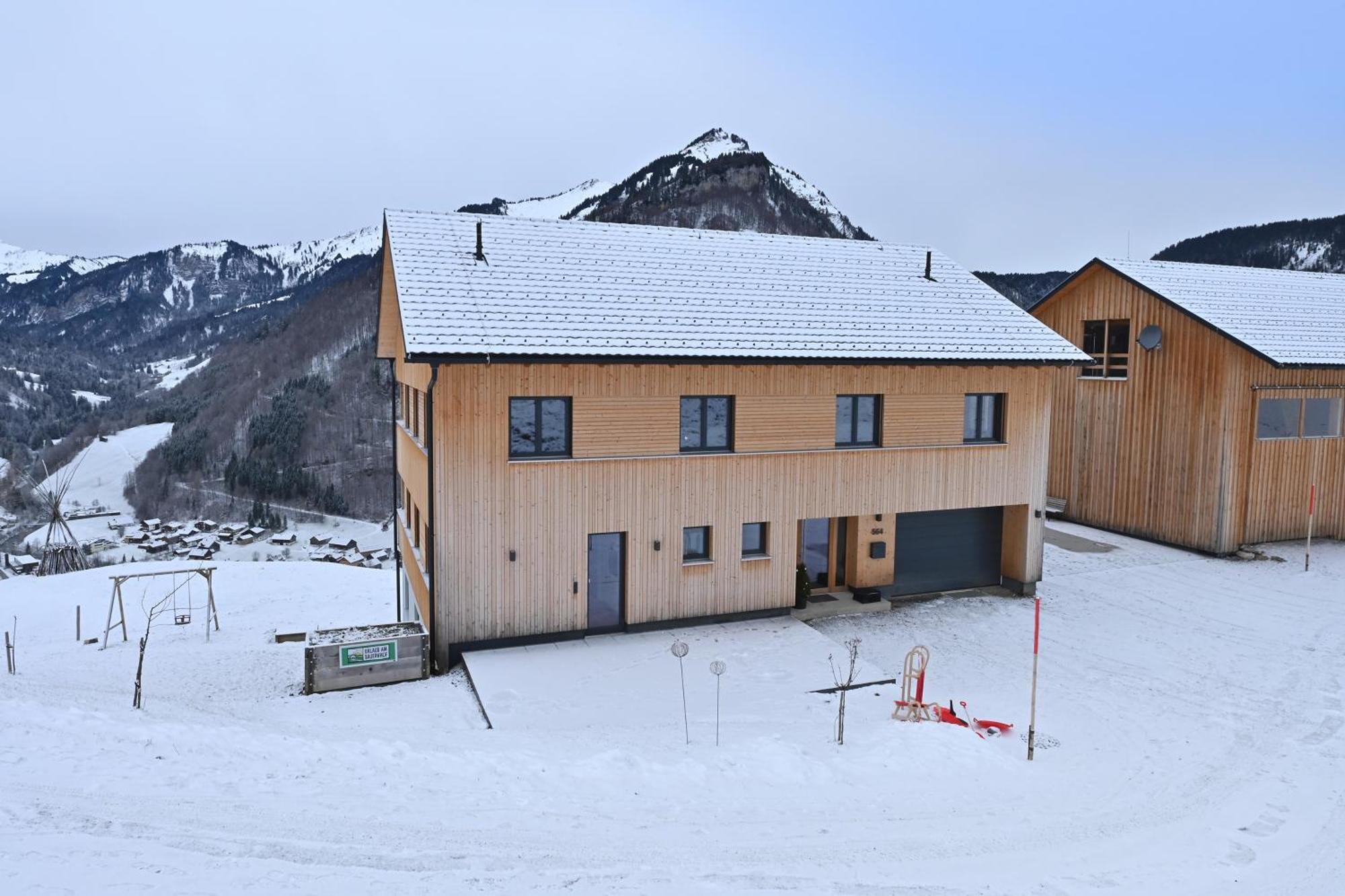 Panoramahof Bergglueck Apartment Mellau Exterior photo